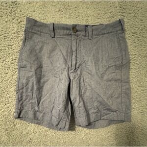 J Crew Gramercy Oxford Shorts Mens Inseam‎ Casual Work Chino 30W